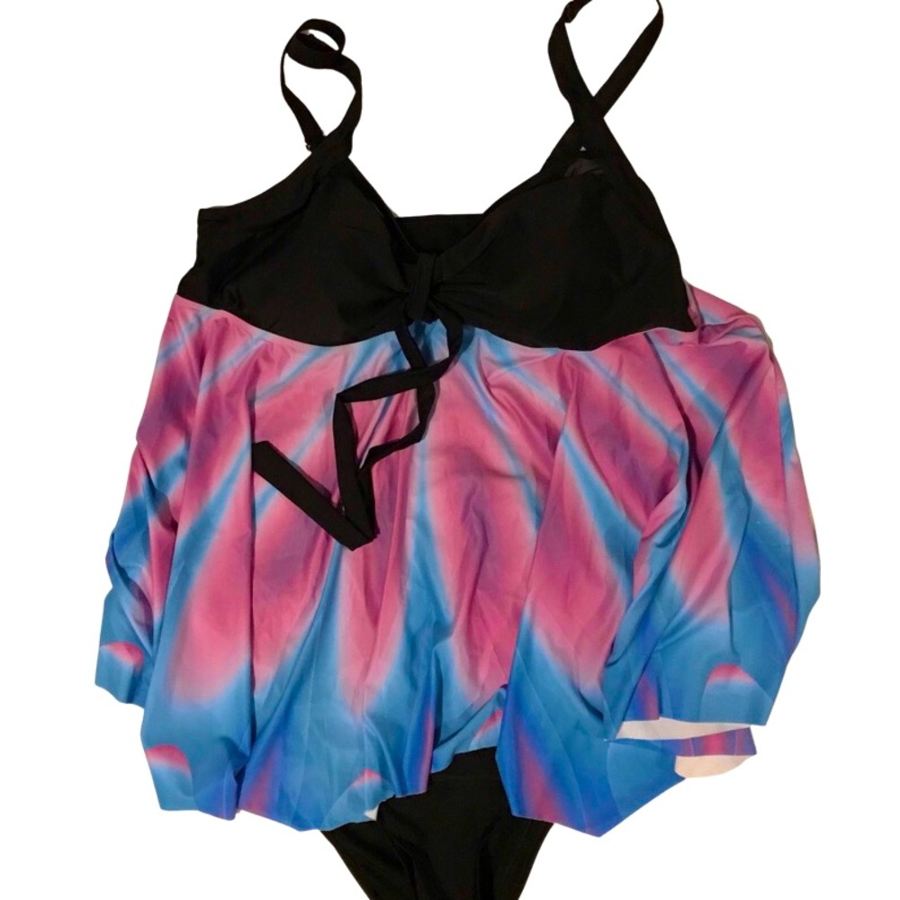 Tie Dye Theme Bathing Suit